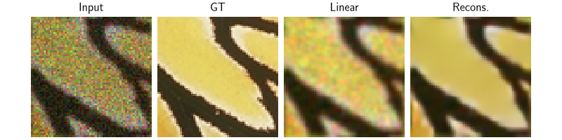 Input, GT, Linear, Recons.