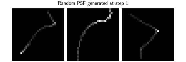 Random PSF generated at step 1