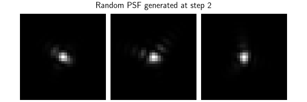 Random PSF generated at step 2