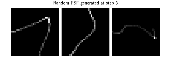 Random PSF generated at step 3