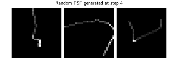 Random PSF generated at step 4