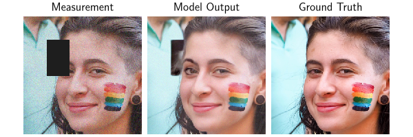 Measurement, Model Output, Ground Truth