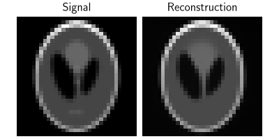 Signal, Reconstruction