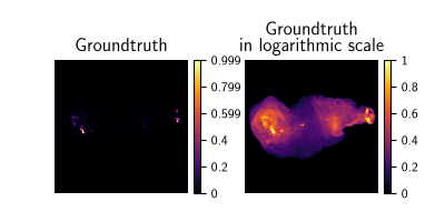 Groundtruth, Groundtruth  in logarithmic scale